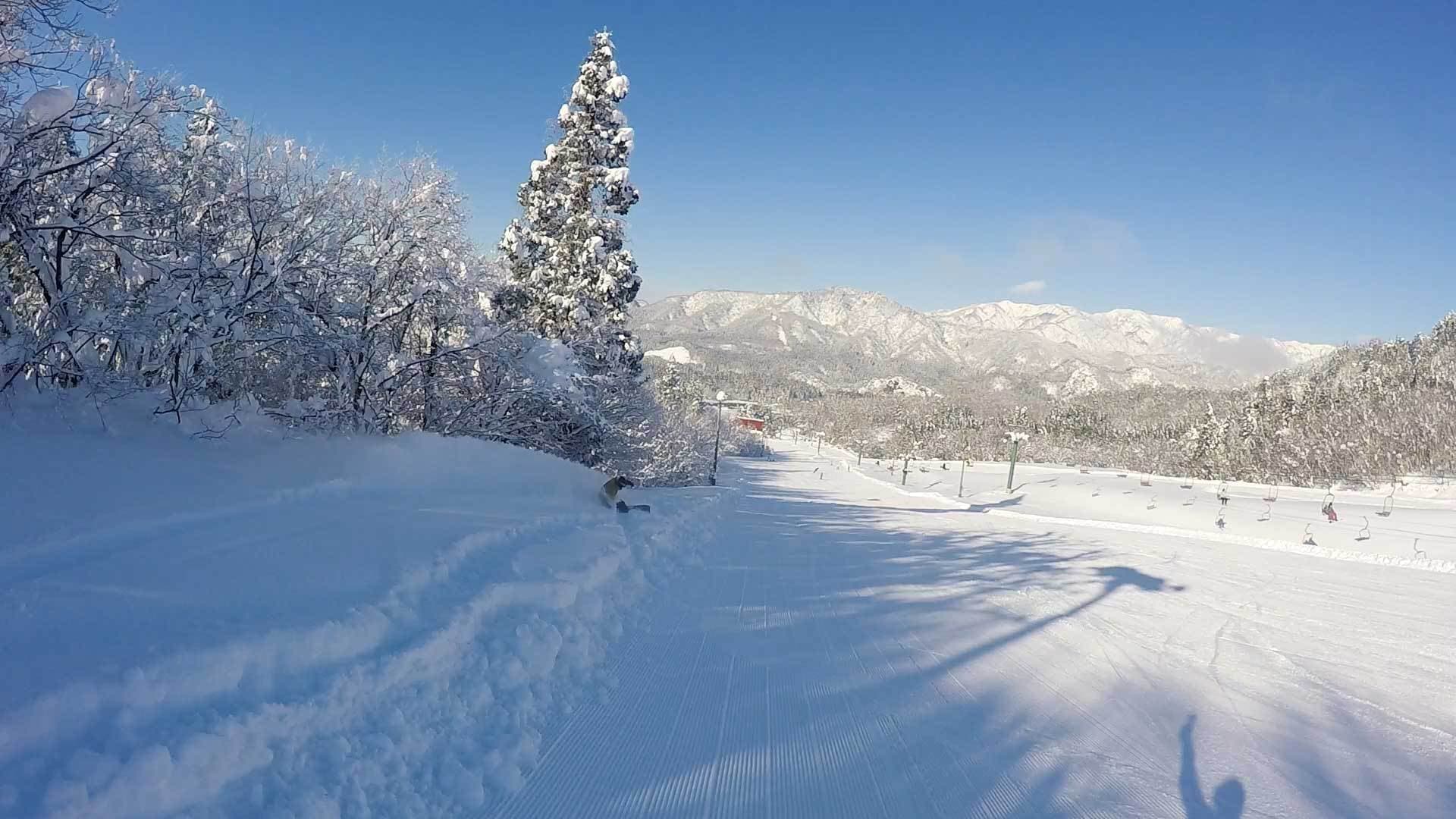 三川温泉スキー場フラワーゲレンデ