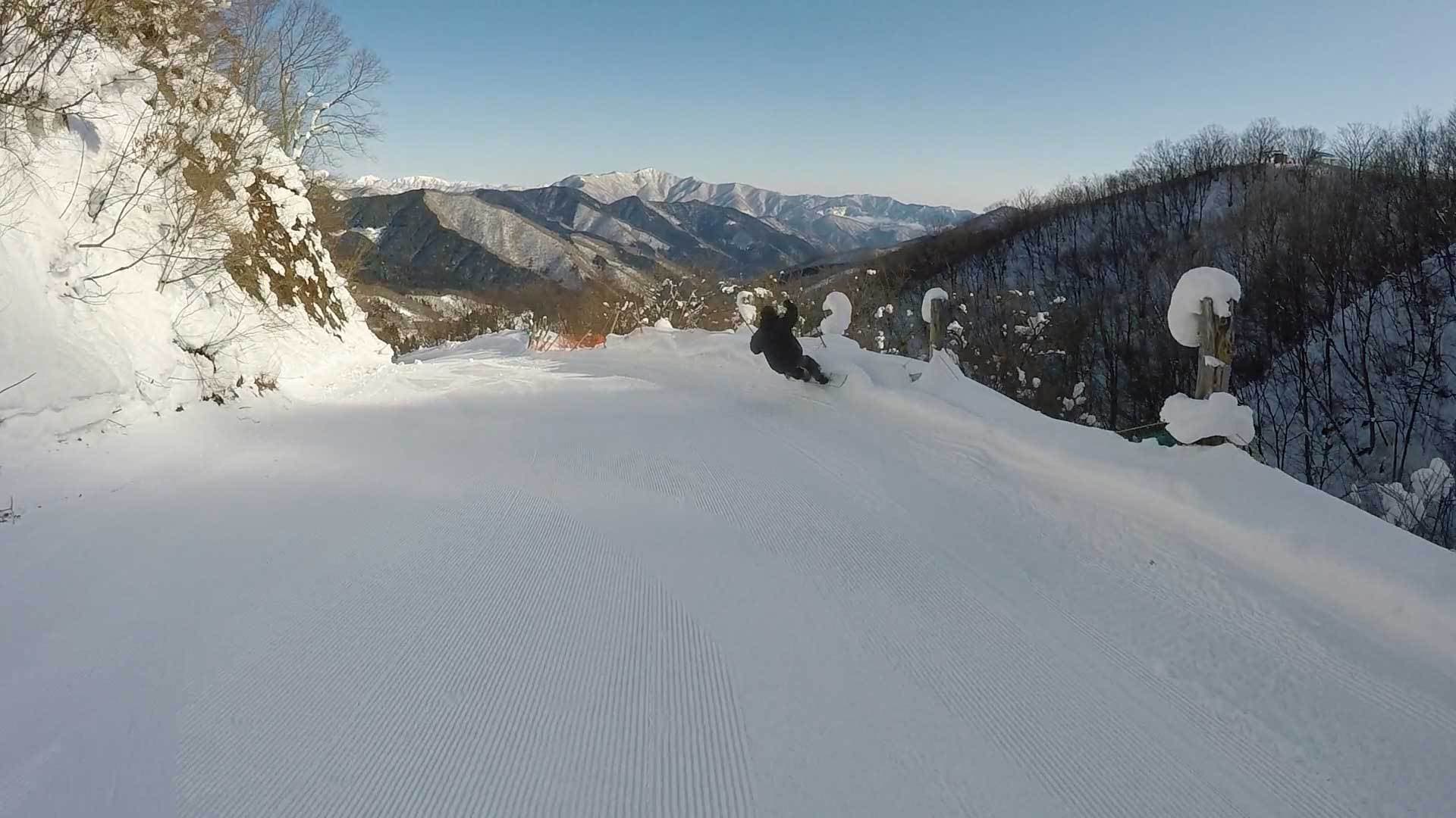 揖斐高原スキー場林間コース写真2