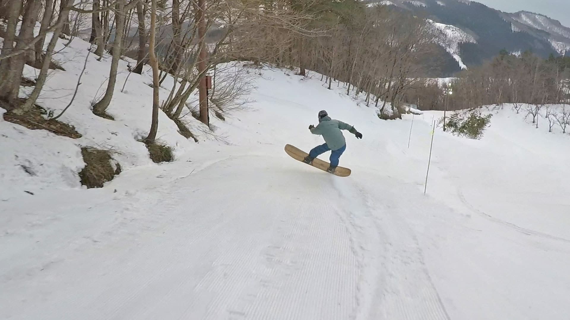 西川町民間沢スキー場 / 初級コース写真1