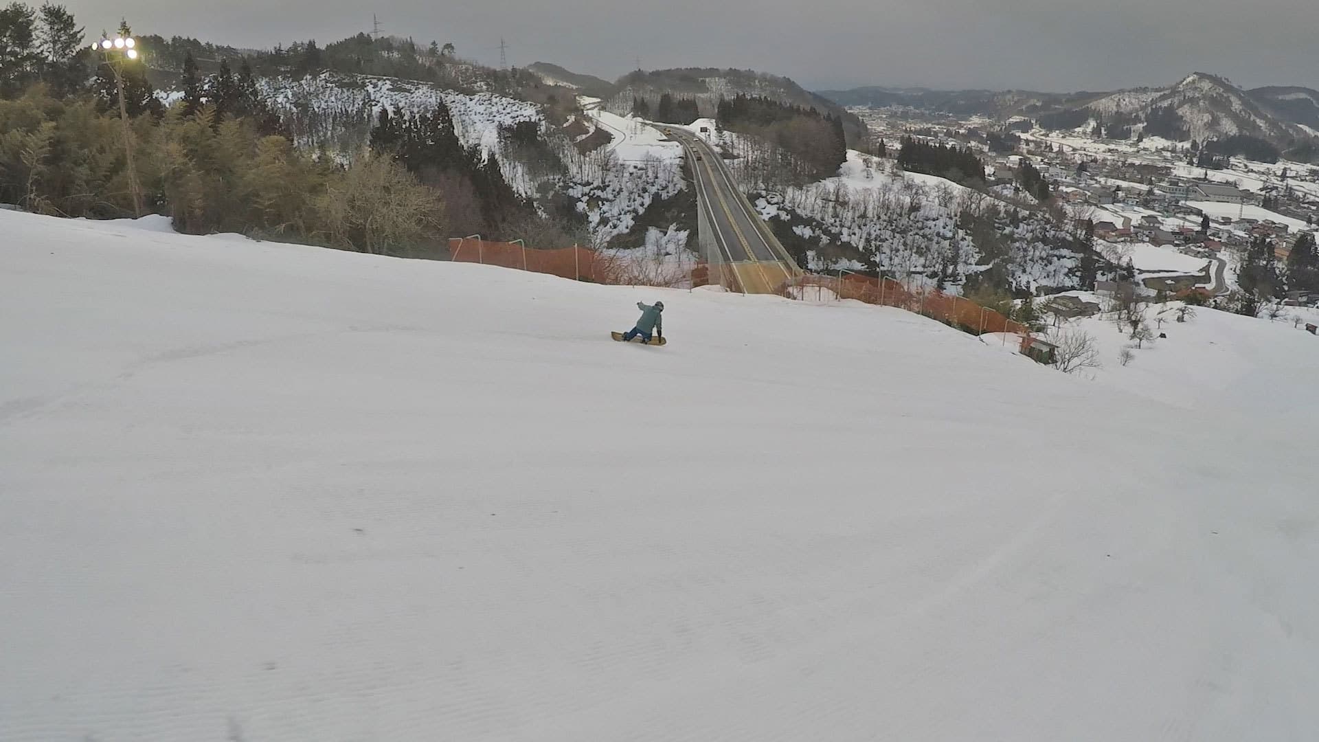 西川町民間沢スキー場 / 上級コース写真